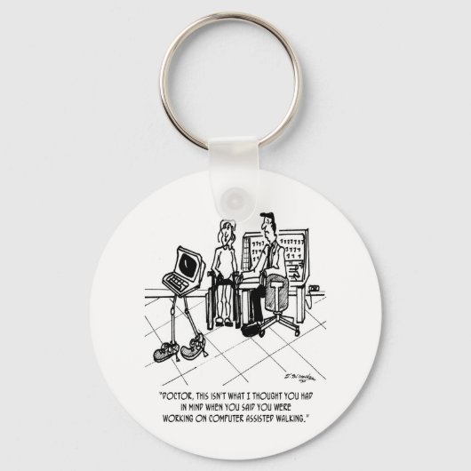 障害漫画1795 キーホルダー (正面)