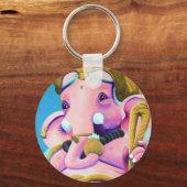 障害物の伐除 キーホルダー (正面)