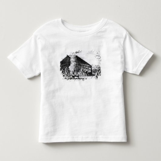 障害物の作成 トドラーTシャツ (正面)