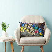 障害物の枕 ランバークッション (椅子)