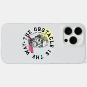 障害物は道である – マルクス・アウレリウス引用文 Case-Mate iPhoneケース (裏面 (横))