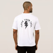 障害物は道である – マルクス・アウレリウス引用文 Tシャツ (裏面フル)