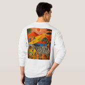 障害物やる気を起こさせるTシャツを目立たせる。 Tシャツ (裏面フル)