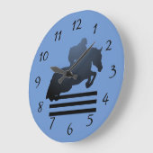 障害物を取り除くジャンパを表示します。 ラージ壁時計 (傾斜)