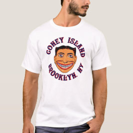 障害物競争のジャックのコニーアイランドのブルックリンのTシャツ Tシャツ