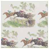 障害物競争 ファブリック (クローズアップ)