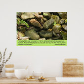 障害物、プリント ポスター (キッチン)