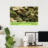 障害物、プリント ポスター (ホームオフィス)