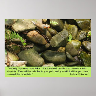 障害物、プリント ポスター