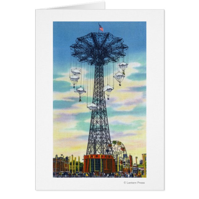 障害競走パークパラシュートジャンプ昼景 (正面)