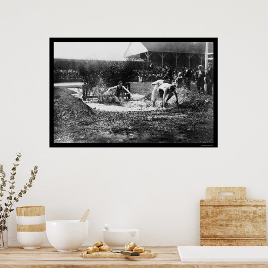 障害競走1912年 ポスター (キッチン)