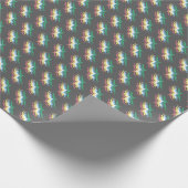 障害者の誇り月間（7月）の認識カラー ラッピングペーパー (角)