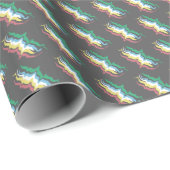 障害者の誇り月間（Disability Pride Month）7月　認識カラー ラッピングペーパー (ロールコーナー)