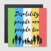 障害者も人間である (正面/裏面)