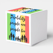 障害者も人間である フェイバーボックス (裏面サイド)