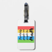 障害者も人間である ラゲッジタグ (裏面縦)