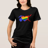 障害者プライド トライブレンドTシャツ (正面)