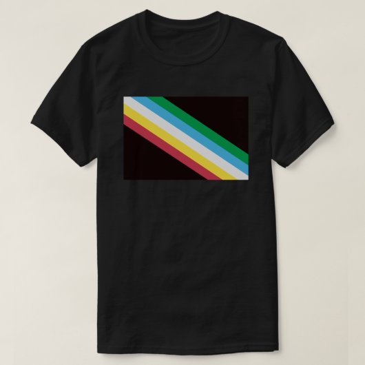 障害者プライド Tシャツ (デザイン正面)