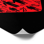 障害者世界ダウン症候群女児 ポスター (角)