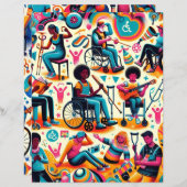 障害者手帳紙 (正面/裏面)