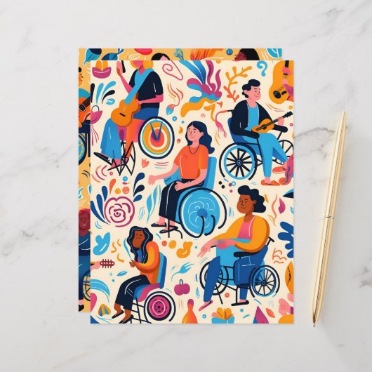 障害者手帳紙 (正面/裏面インサイチュ)