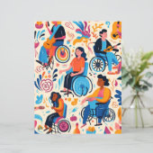 障害者手帳紙 (スタンド正面)