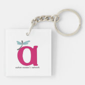 障害者権利の芒Keychain キーホルダー (裏面)