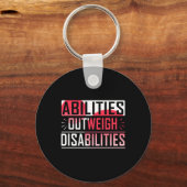 障害者特別教育を上回る能力 キーホルダー (裏面)