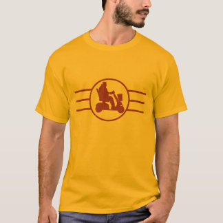 障害者用スクーターTシャツ Tシャツ