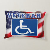 障害者退役軍人USA アクセントクッション (裏面)