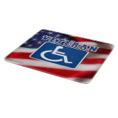障害者退役軍人USA カッティングボード (角)