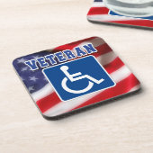 障害者退役軍人USA コースター (左側)