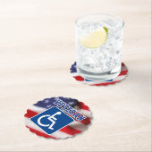 障害者退役軍人USA ペーパーコースター (インサイチュ)