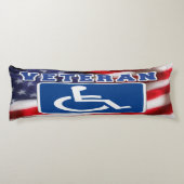 障害者退役軍人USA ボディピロー (裏面)