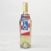 障害者退役軍人USA ボトルネックタグ (ボトル)