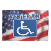 障害者退役軍人USA 枕カバー (裏面)