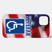 障害者退役軍人USA Case-Mate iPhoneケース (裏面 (横))