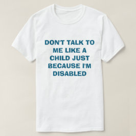 障害者 Tシャツ