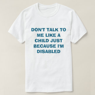 障害者 Tシャツ