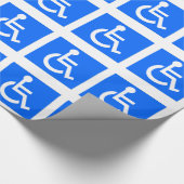 障害記号 ラッピングペーパー (角)