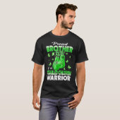 障害誇りを持ったのある子供の戦士の兄弟 Tシャツ (正面フル)