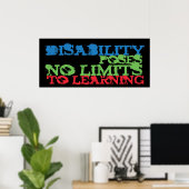 障害認識度ポスター ポスター (ホームオフィス)