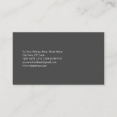 障害認識度リボン 名刺 (裏面)