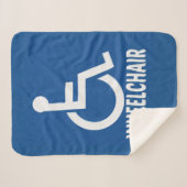 障害車いす シェルパブランケット (正面(横))