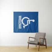 障害車いす タペストリー (インサイチュ(横))