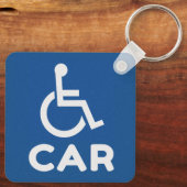 障害車 キーホルダー (裏面)