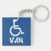 障害車 キーホルダー (裏面)