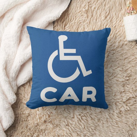 障害車 クッション (ブランケット)