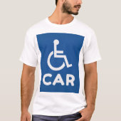 障害車 Tシャツ (正面)