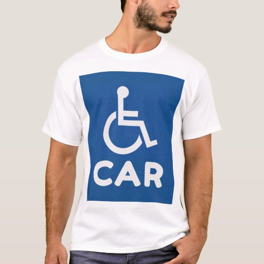 障害車 Tシャツ (正面)